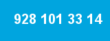 928 101 33 14